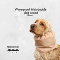 Load image into Gallery viewer, Ūdensizturīga suņu šalle (snood) | Caramel