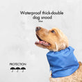 Load image into Gallery viewer, Ūdensizturīga suņu šalle (snood) | Blue