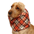 Load image into Gallery viewer, Ūdensizturīga suņu šalle (snood) | Copper Tartan