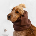 Load image into Gallery viewer, Ūdensizturīga suņu šalle (snood) | Chocolate