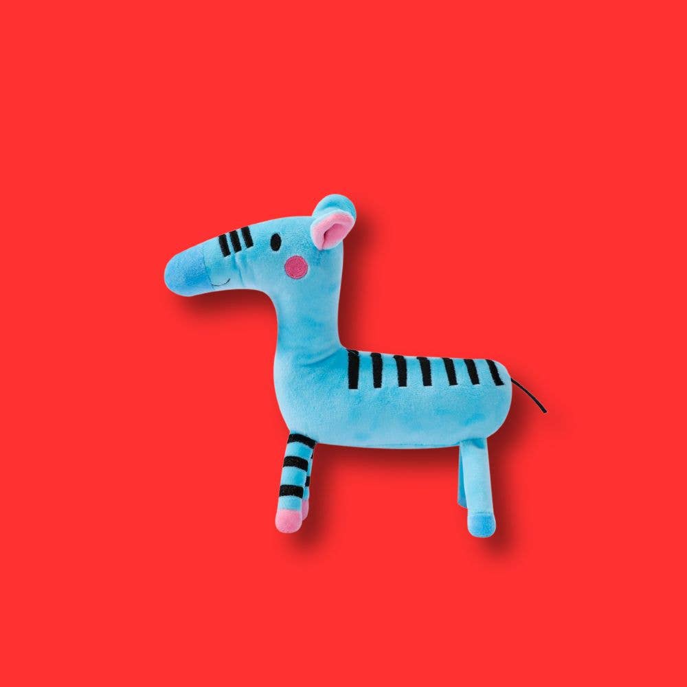 Fernanda zebra, plīša rotaļlieta suņiem