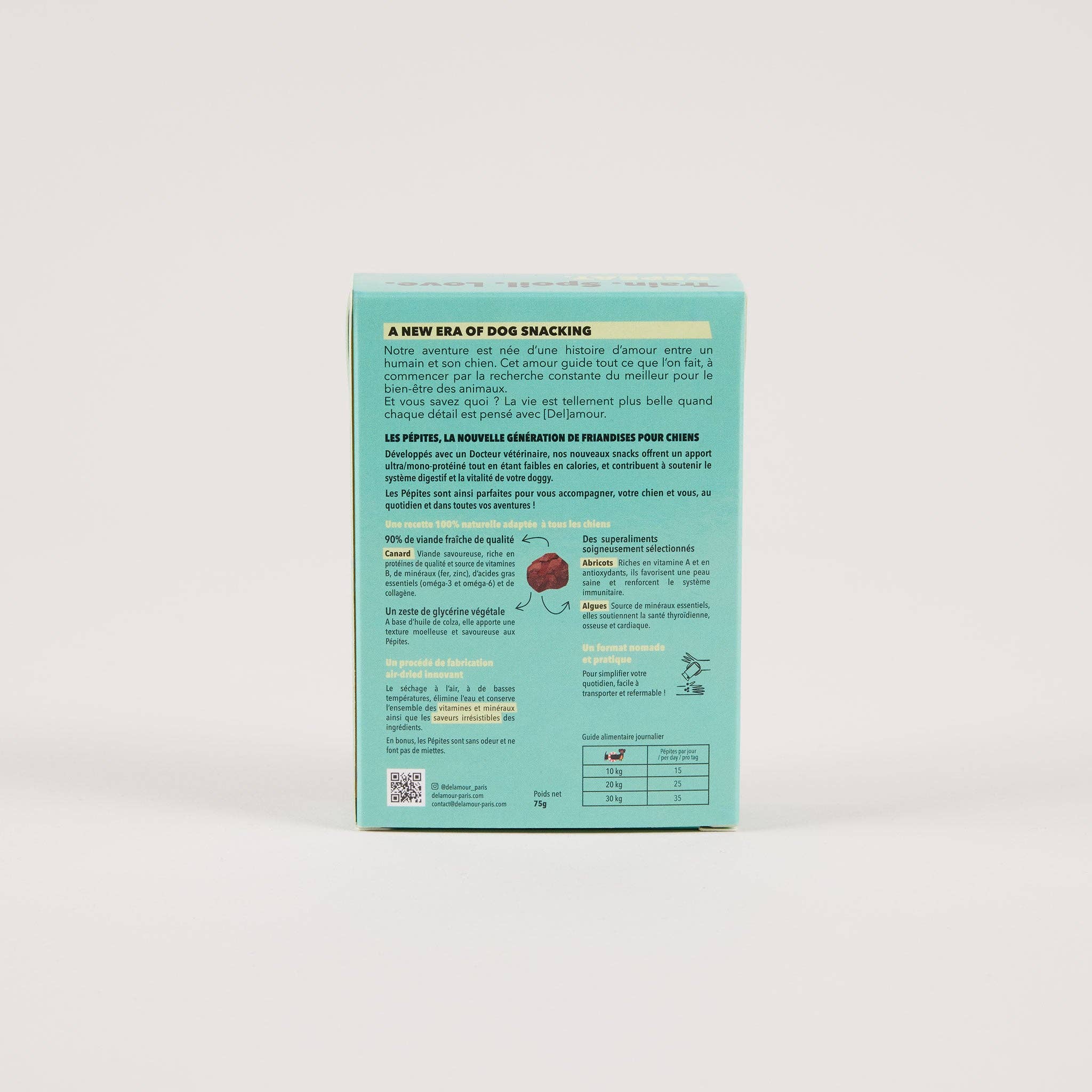 Les Pépites - žāvētas pīles gaļas (75g)