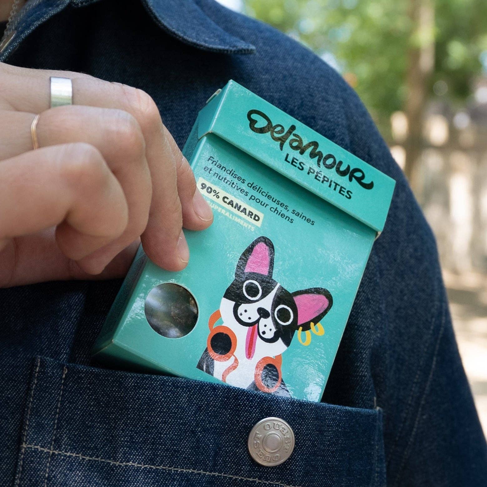 Les Pépites - žāvētas pīles gaļas (75g)