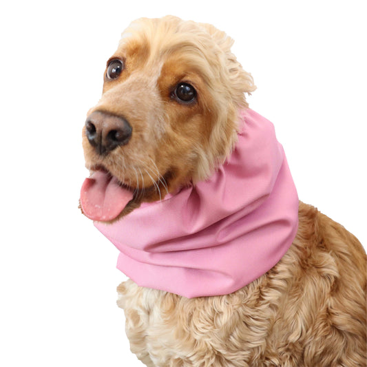 Ūdensizturīga suņu šalle (snood) | Pastel Pink