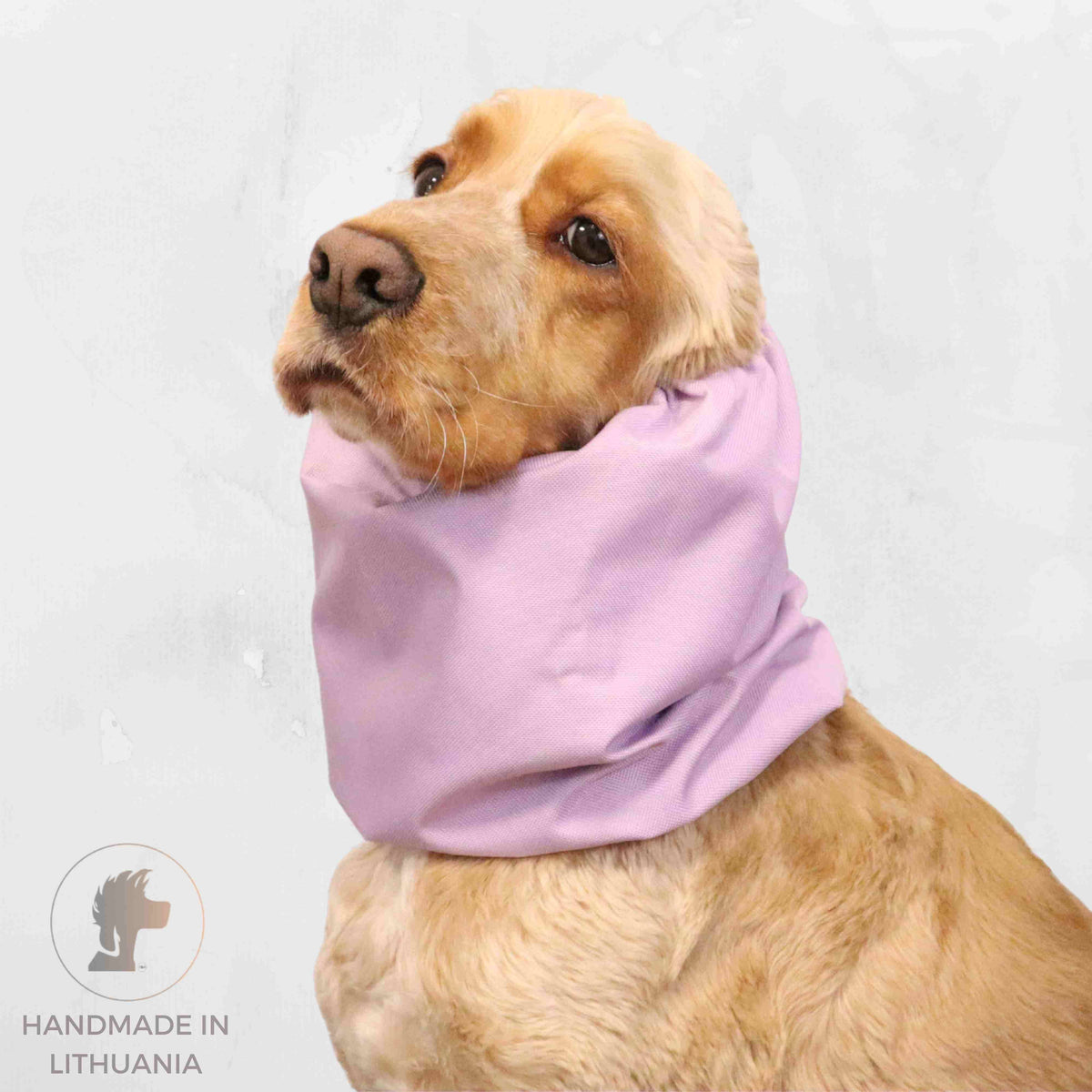 Ūdensizturīga suņu šalle (snood) | Lavender