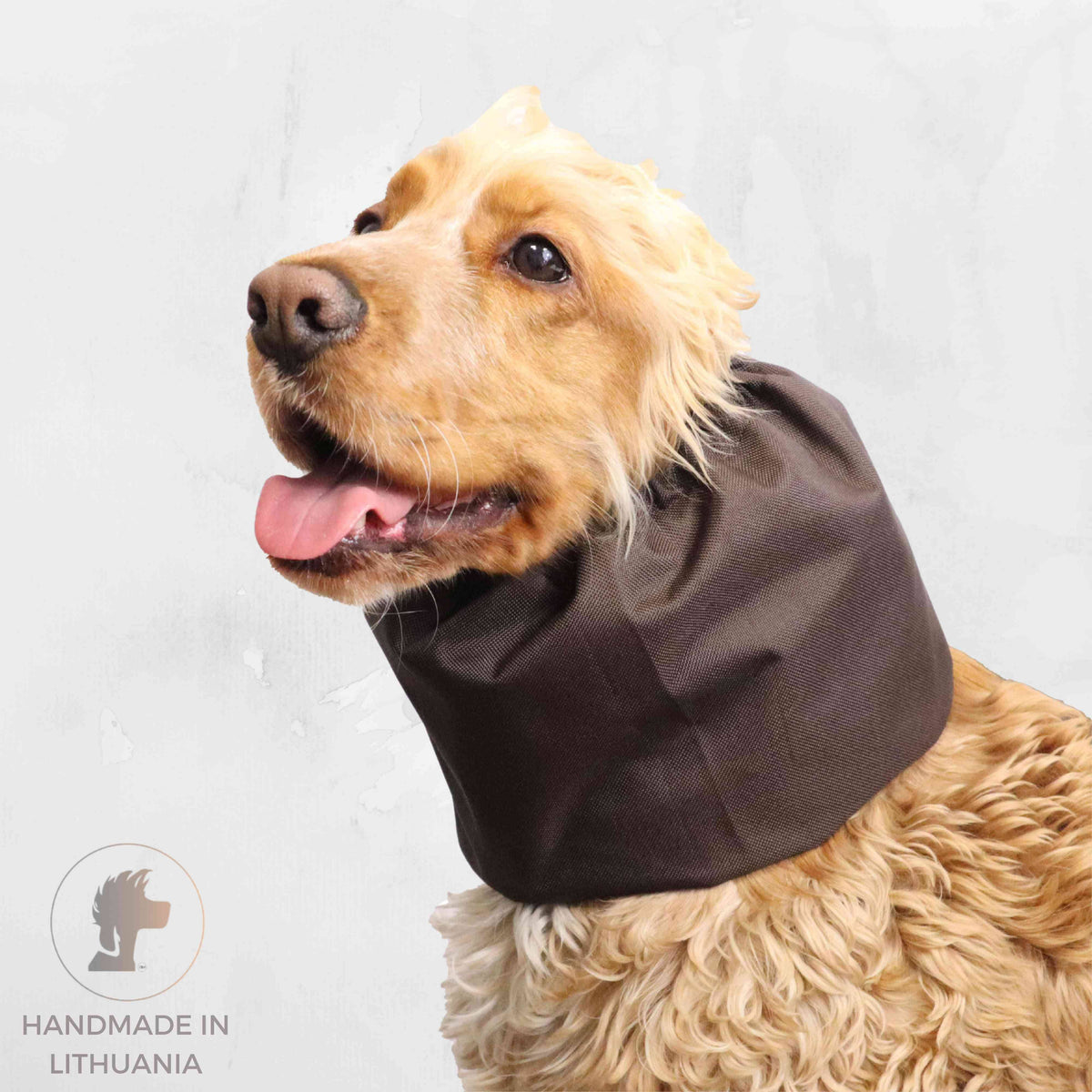 Ūdensizturīga suņu šalle (snood) | Brown