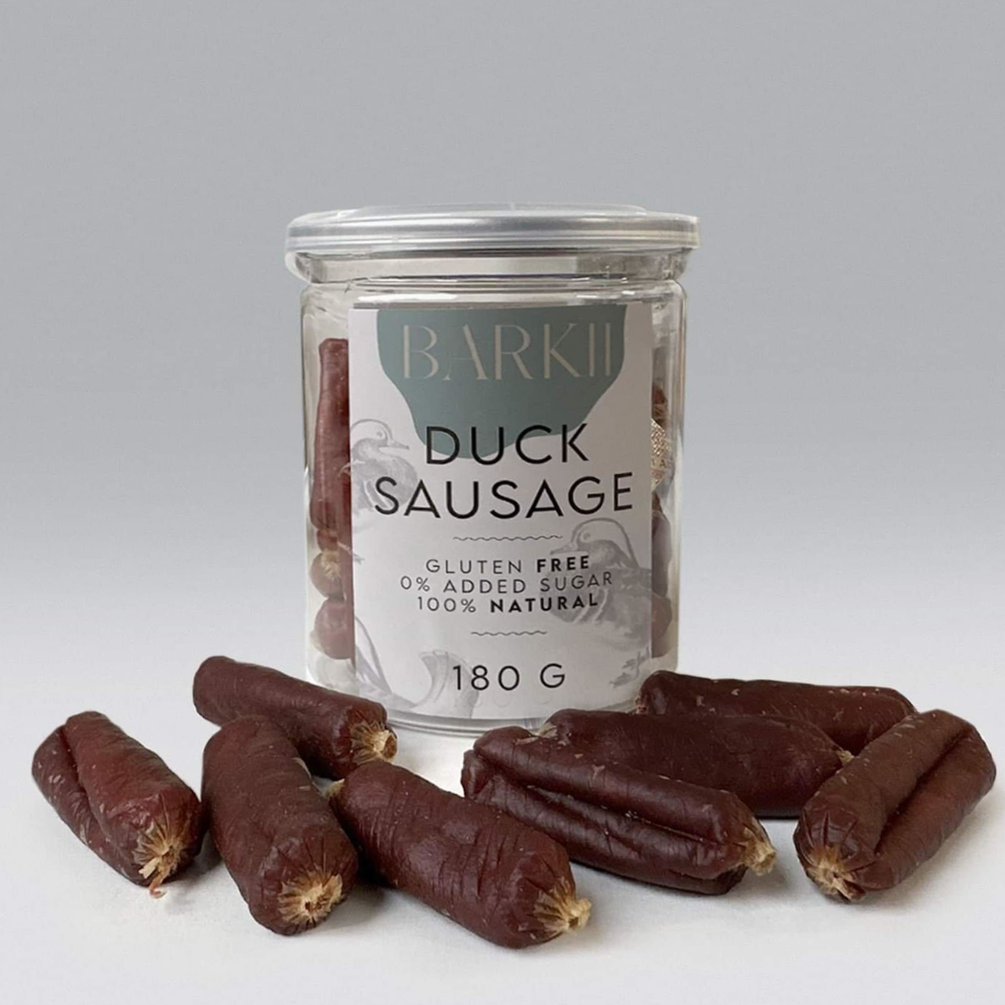 Barkii Soft Sausages | Duck | 180 years
