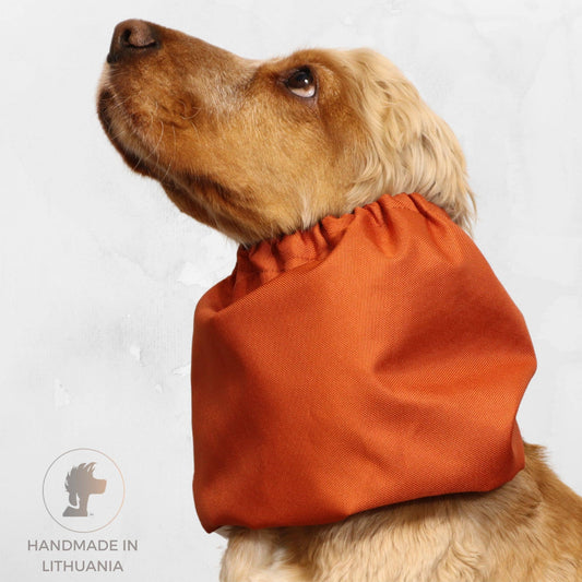 Ūdensizturīga suņu šalle (snood) | Burnt Orange