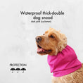 Load image into Gallery viewer, Ūdensizturīga suņu šalle (snood) | Dark Pink
