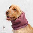 Load image into Gallery viewer, Ūdensizturīga suņu šalle (snood) | Acid Burgundy
