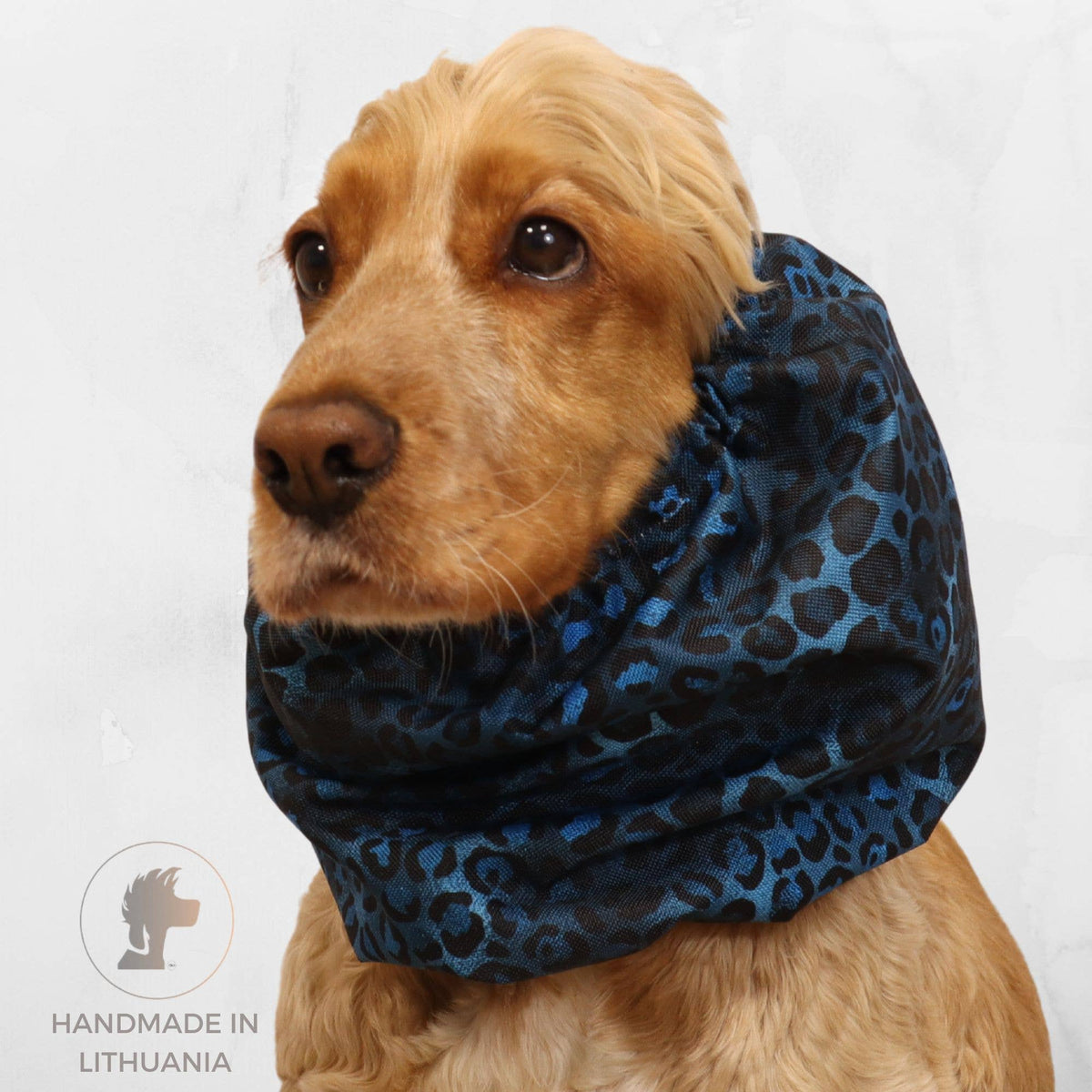 Ūdensizturīga suņu šalle (snood) | Royal Cheetah