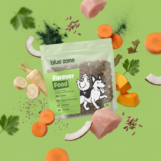 FOREVER FOOD - PILNVĒRTĪGA ŽĀVĒTA BARĪBA SUŅIEM AR VISTAS GAĻU (1 KG)