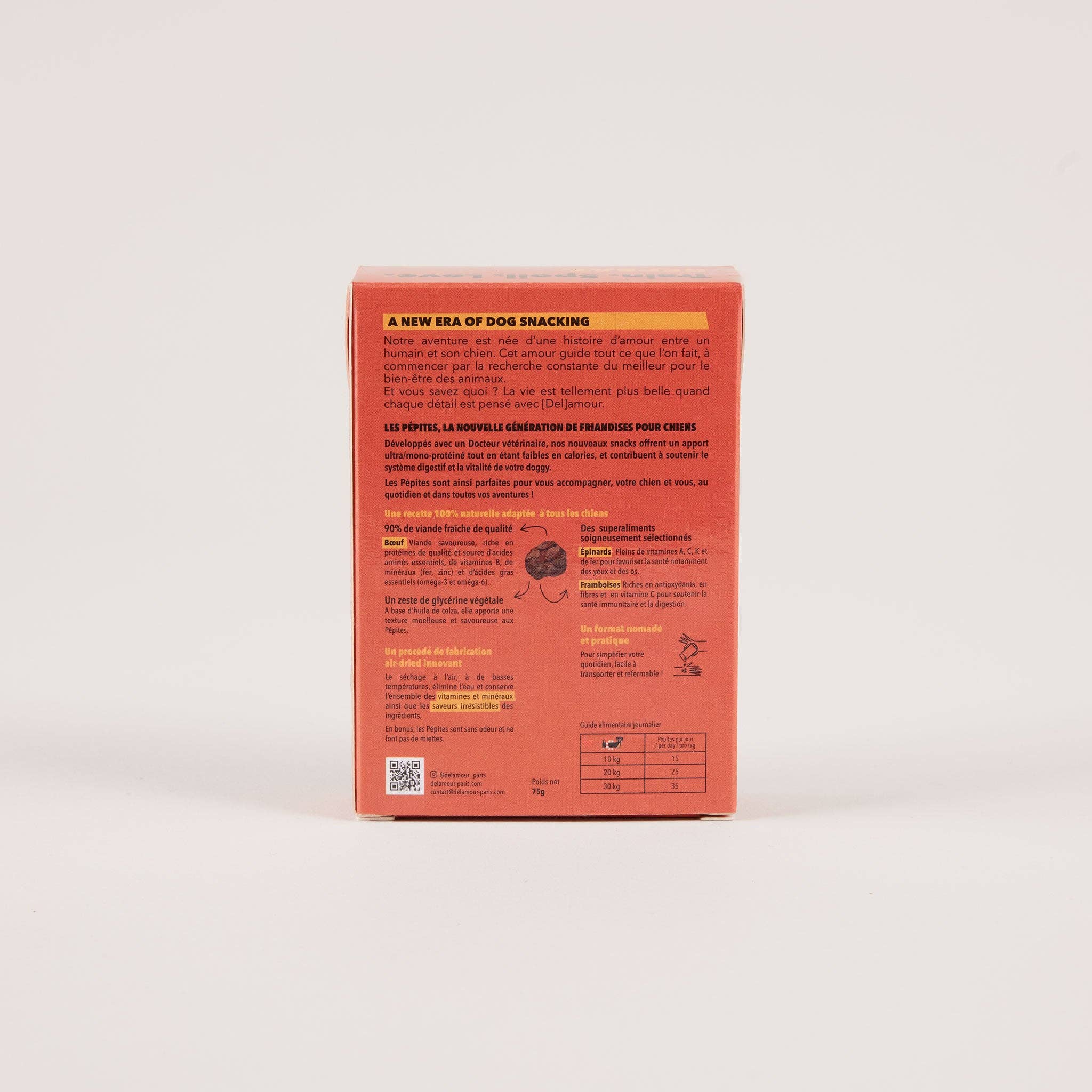 Les Pépites - žāvētas liellopu gaļas uzkoda (75g)