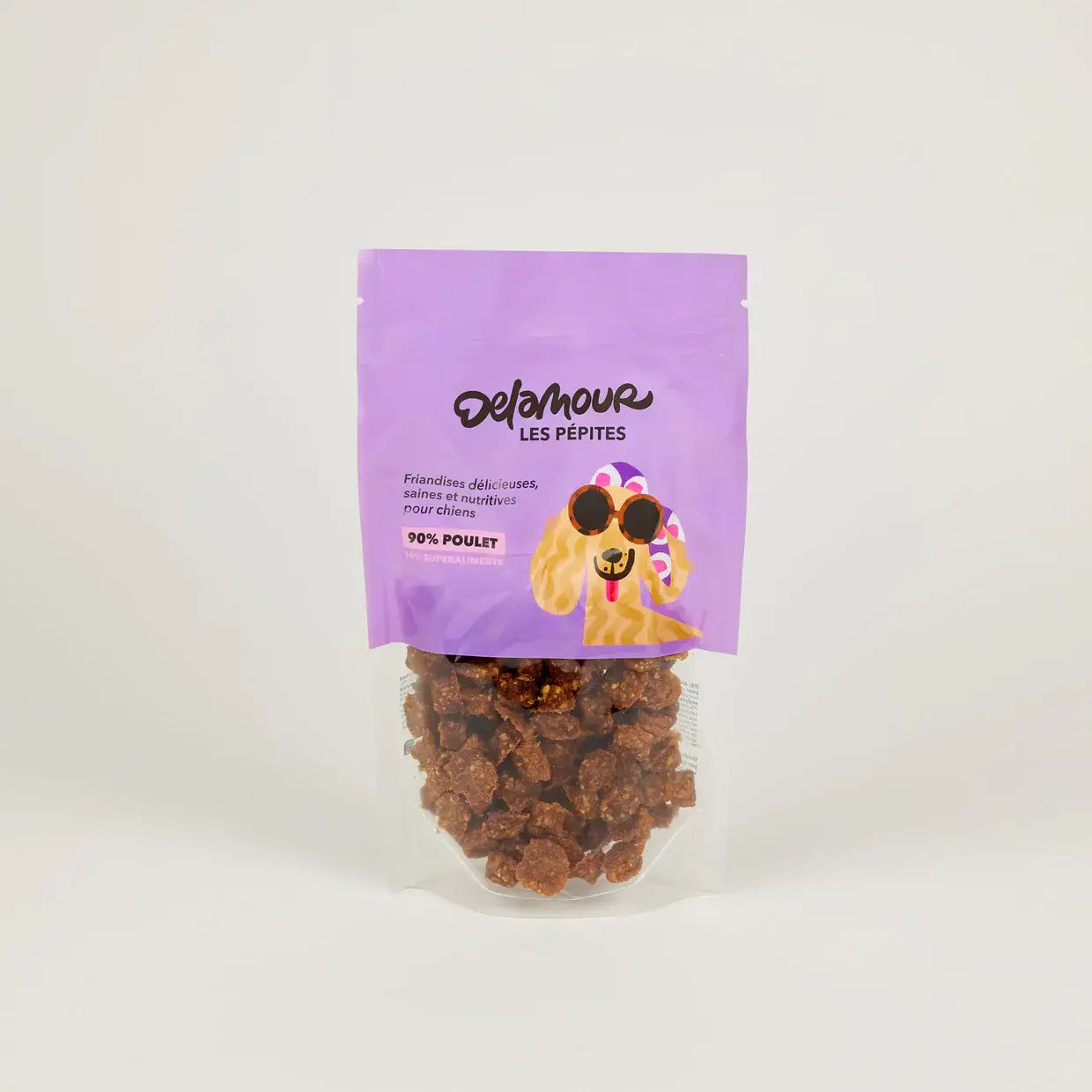 Les Pépites - žāvētas vistas gaļas uzkoda (150g)