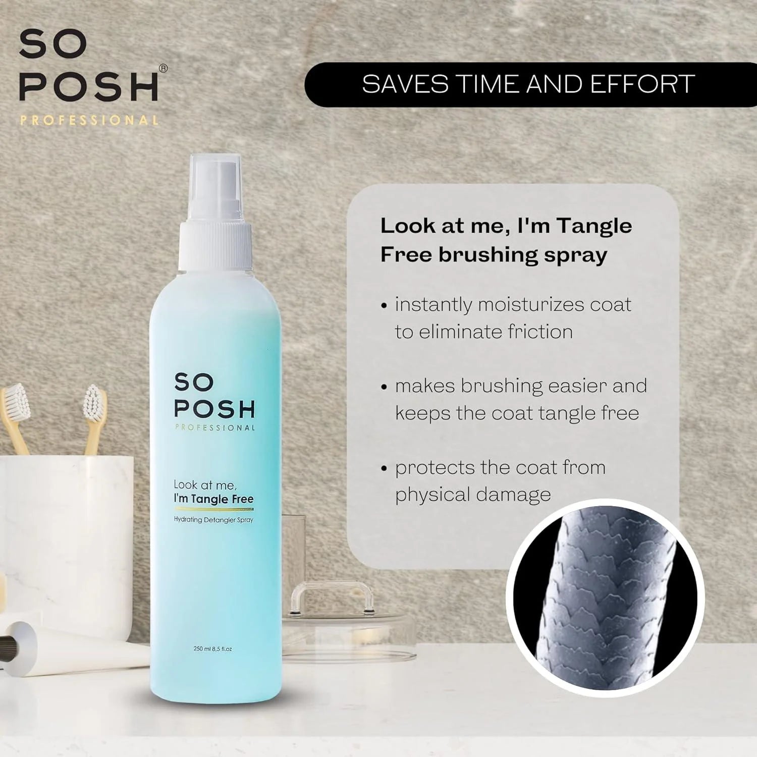So Posh Tangle free Savēlumu atšķetināšanas sprejs